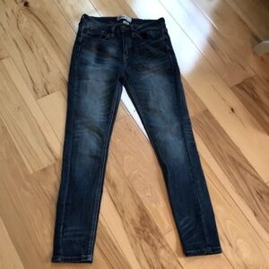 Mudd Women's Skinny Jeans - Dark Blue